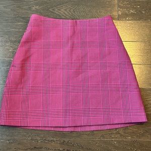Wilfred plaid mini skirt